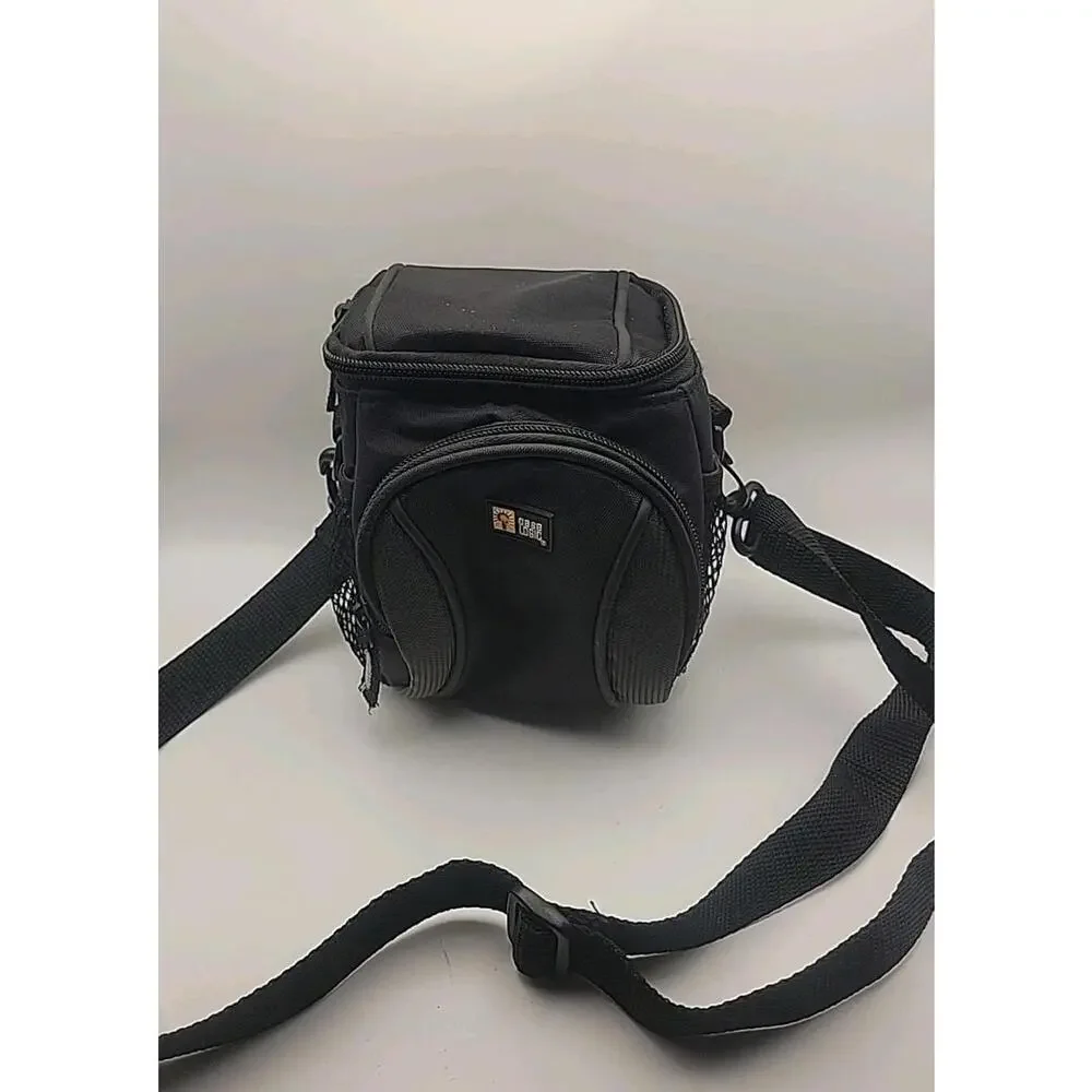 Vintage Case Logic Black Camera Case Bag Pack For Point Shoot Camera Video